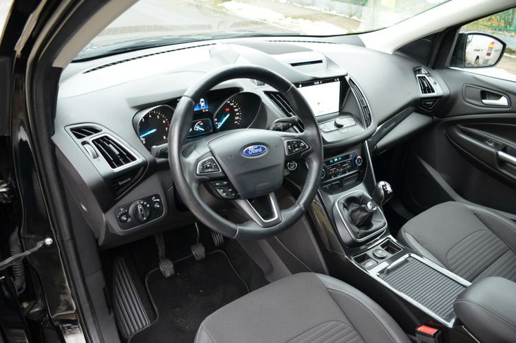 Ford Kuga Czarna Zarejestrowana Titanium 1.5i 150KM 111tys.km Serwis Navi Skóra zdjęcie 22