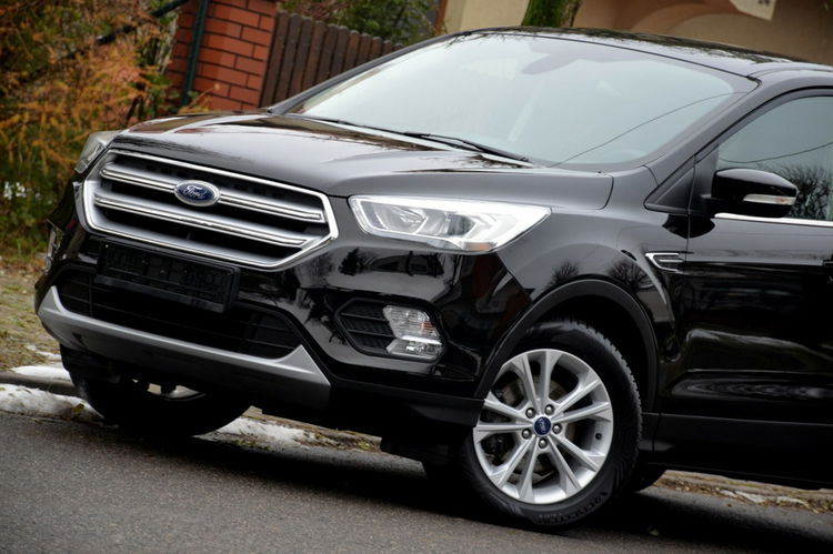 Ford Kuga Czarna Zarejestrowana Titanium 1.5i 150KM 111tys.km Serwis Navi Skóra zdjęcie 4