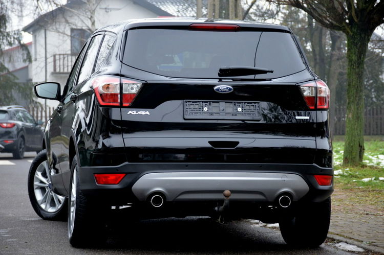 Ford Kuga Czarna Zarejestrowana Titanium 1.5i 150KM 111tys.km Serwis Navi Skóra zdjęcie 6