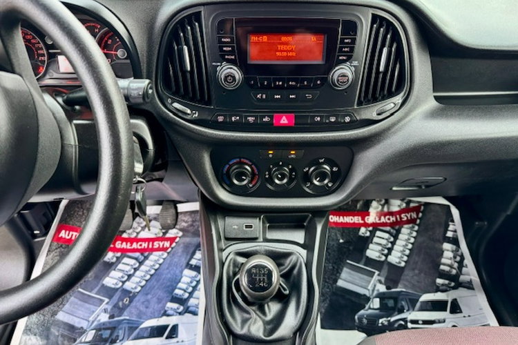 Fiat Doblo SALON PL / MROŻNIA - CHŁODNIA -20st.C / DŁUGI / 151 tys.km / GWARANCJA zdjęcie 12