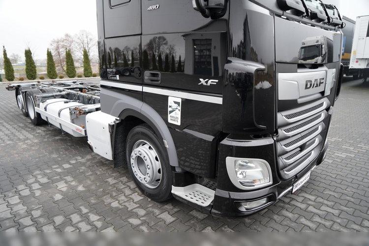 DAF XF 480 / BDF / 6X2 / SSC / KLIMATYZACJA POSTOJOWA / OŚ PODNOSZONA / MEGA zdjęcie 8