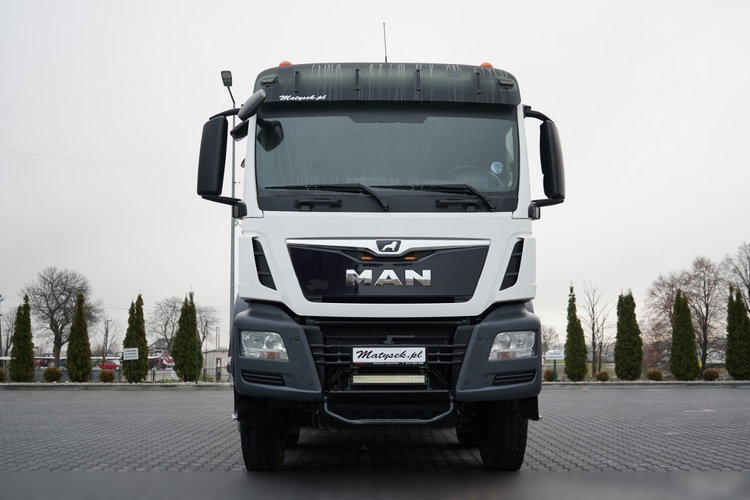 MAN TGS 35.460 / 8X4 / WYWROTKA TYLNOZSYPOWA  / HYDROKLAPA / MEILLER KIPPER / AUTOMAT / EURO 6 zdjęcie 17