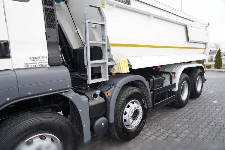 MAN TGS 35.460 / 8X4 / WYWROTKA TYLNOZSYPOWA  / HYDROKLAPA / MEILLER KIPPER / AUTOMAT / EURO 6 zdjęcie 19