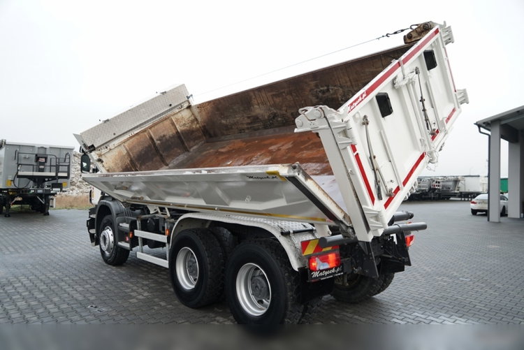 Scania P 410 / 6x4 / WYWROTKA DWU-STRONNA / HYDROBURTA  / BOARDMATIC / AUTOMAT / EURO 6  zdjęcie 11