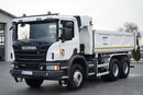 Scania P 410 / 6x4 / WYWROTKA DWU-STRONNA / HYDROBURTA  / BOARDMATIC / AUTOMAT / EURO 6  zdjęcie 15