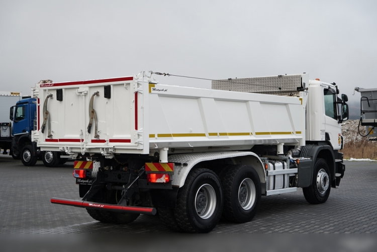 Scania P 410 / 6x4 / WYWROTKA DWU-STRONNA / HYDROBURTA  / BOARDMATIC / AUTOMAT / EURO 6  zdjęcie 18