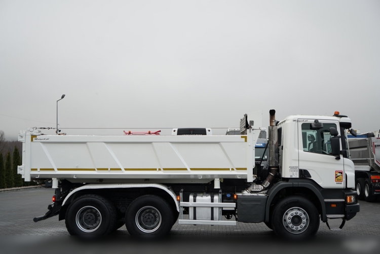 Scania P 410 / 6x4 / WYWROTKA DWU-STRONNA / HYDROBURTA  / BOARDMATIC / AUTOMAT / EURO 6  zdjęcie 19