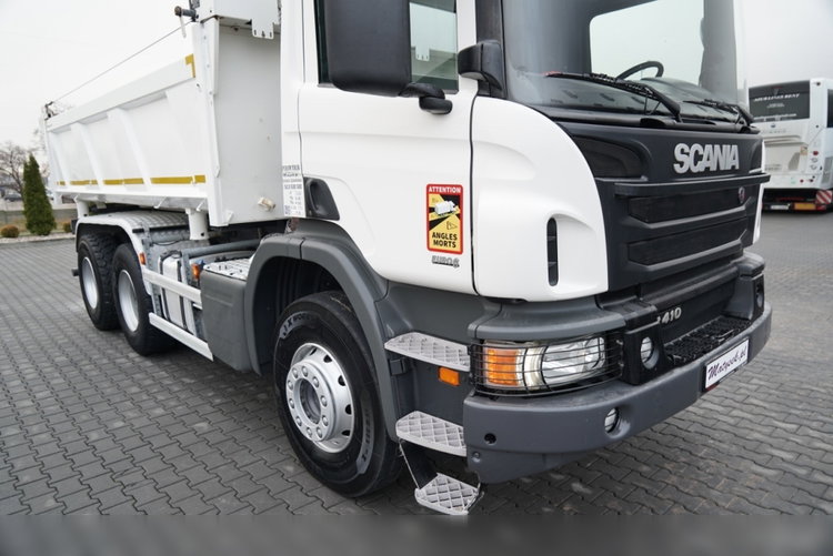 Scania P 410 / 6x4 / WYWROTKA DWU-STRONNA / HYDROBURTA  / BOARDMATIC / AUTOMAT / EURO 6  zdjęcie 21