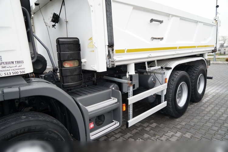 Scania P 410 / 6x4 / WYWROTKA DWU-STRONNA / HYDROBURTA  / BOARDMATIC / AUTOMAT / EURO 6  zdjęcie 24