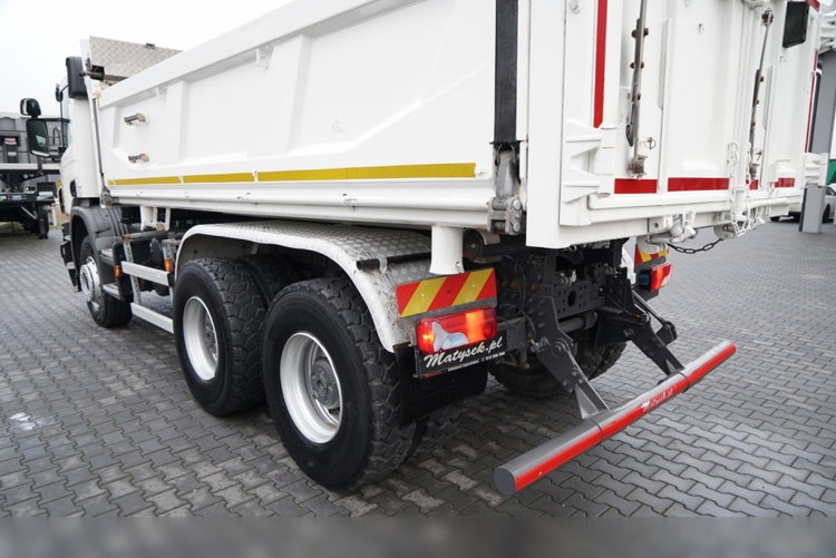 Scania P 410 / 6x4 / WYWROTKA DWU-STRONNA / HYDROBURTA  / BOARDMATIC / AUTOMAT / EURO 6  zdjęcie 25