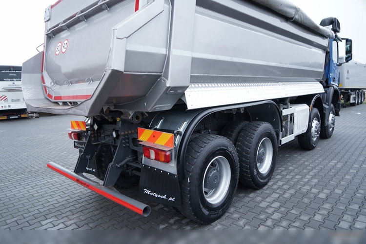 Mercedes -BENZ ACTROS 4145 / 8X8 / WYWROTKA TYLNOZSYPOWA / KH-KIPPER 6 M / AUTOMAT  / EURO 6 zdjęcie 21