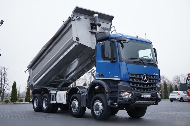 Mercedes -BENZ ACTROS 4145 / 8X8 / WYWROTKA TYLNOZSYPOWA / KH-KIPPER 6 M / AUTOMAT  / EURO 6 zdjęcie 7