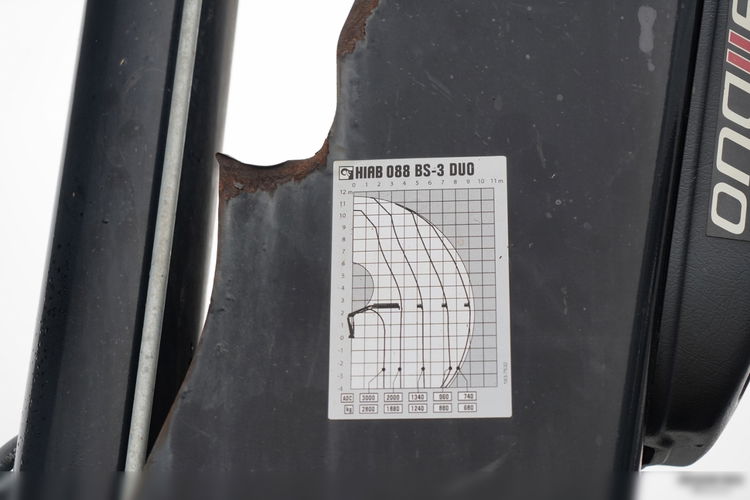 Mercedes -BENZ ATEGO 1218 / 4x2 / WYWROTKA + HDS HIAB 0088 BS-3  / PILOT  /MANUAL  zdjęcie 9