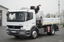 Mercedes -BENZ ATEGO 1218 / 4x2 / WYWROTKA + HDS HIAB 0088 BS-3  / PILOT  /MANUAL  zdjęcie 11