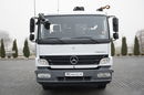 Mercedes -BENZ ATEGO 1218 / 4x2 / WYWROTKA + HDS HIAB 0088 BS-3  / PILOT  /MANUAL  zdjęcie 18