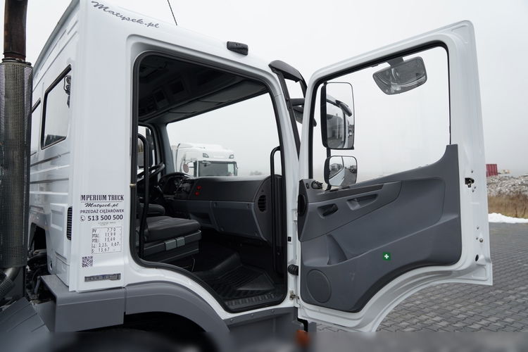 Mercedes -BENZ ATEGO 1218 / 4x2 / WYWROTKA + HDS HIAB 0088 BS-3  / PILOT  /MANUAL  zdjęcie 48