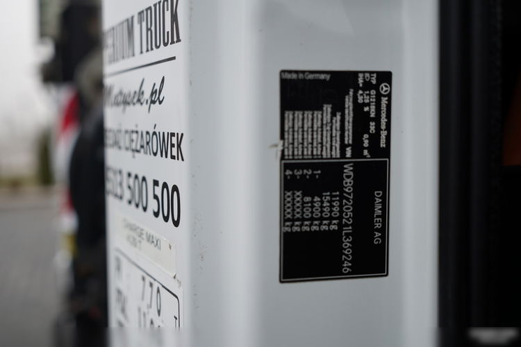 Mercedes -BENZ ATEGO 1218 / 4x2 / WYWROTKA + HDS HIAB 0088 BS-3  / PILOT  /MANUAL  zdjęcie 49