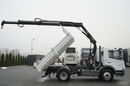 Mercedes -BENZ ATEGO 1218 / 4x2 / WYWROTKA + HDS HIAB 0088 BS-3  / PILOT  /MANUAL  zdjęcie 6