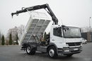 Mercedes -BENZ ATEGO 1218 / 4x2 / WYWROTKA + HDS HIAB 0088 BS-3  / PILOT  /MANUAL  zdjęcie 8