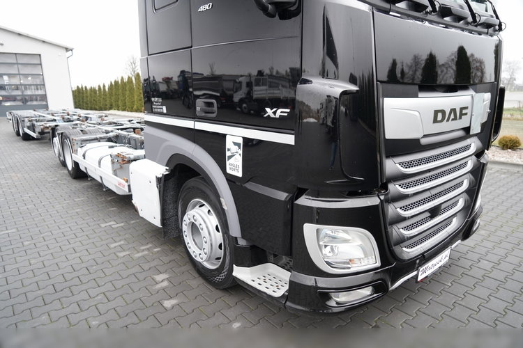 DAF XF 480 / BDF / 6X2 / ZESTAW TANDEM / SSC / KLIMATYZACJA POSTOJOWA / OŚ PODNOSZONA / WECON / MEGA zdjęcie 9