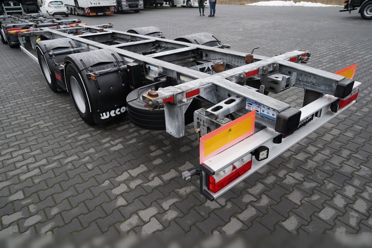 DAF XF 480 / BDF / 6X2 / ZESTAW TANDEM / SSC / KLIMATYZACJA POSTOJOWA / OŚ PODNOSZONA / WECON / MEGA zdjęcie 17