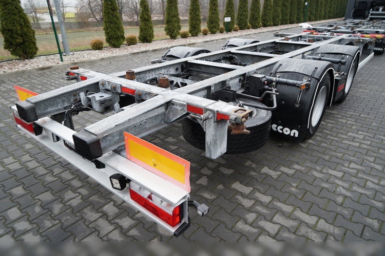 DAF XF 480 / BDF / 6X2 / ZESTAW TANDEM / SSC / KLIMATYZACJA POSTOJOWA / OŚ PODNOSZONA / WECON / MEGA zdjęcie 18