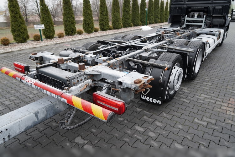 DAF XF 480 / BDF / 6X2 / ZESTAW TANDEM / SSC / KLIMATYZACJA POSTOJOWA / OŚ PODNOSZONA / WECON / MEGA zdjęcie 20