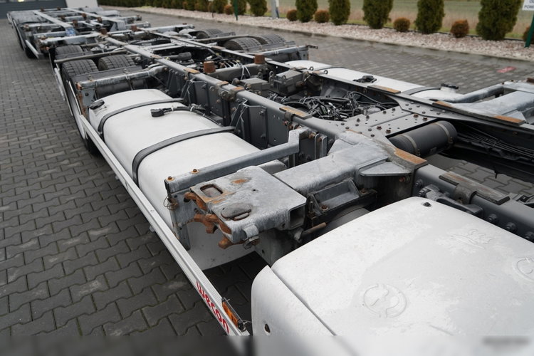 DAF XF 480 / BDF / 6X2 / ZESTAW TANDEM / SSC / KLIMATYZACJA POSTOJOWA / OŚ PODNOSZONA / WECON / MEGA zdjęcie 23