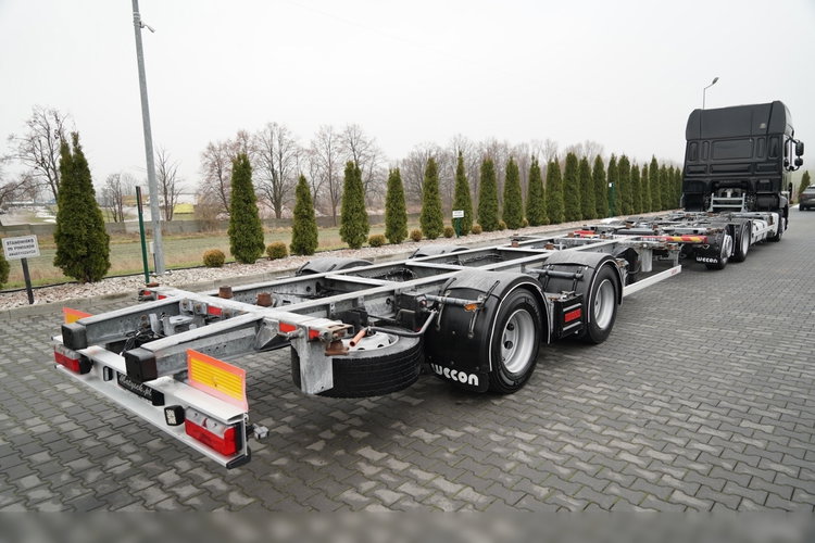 DAF XF 480 / BDF / 6X2 / ZESTAW TANDEM / SSC / KLIMATYZACJA POSTOJOWA / OŚ PODNOSZONA / WECON / MEGA zdjęcie 7