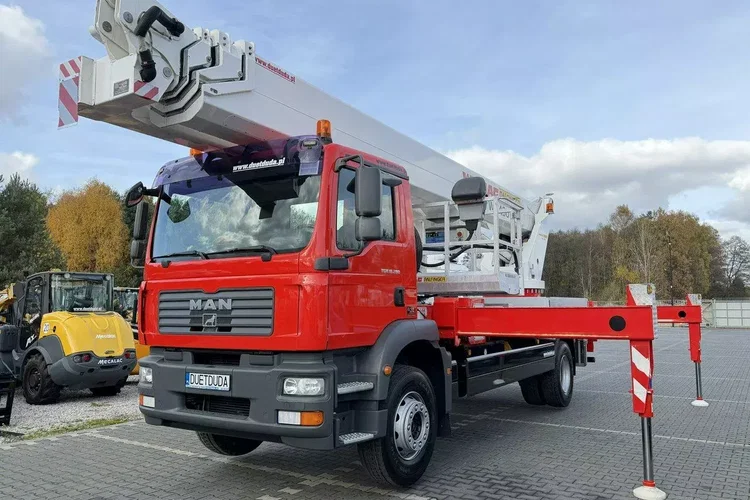 MAN TGM 18.280 Zwyżka WUMAG WT 450 Podnośnik Koszowy zdjęcie 12
