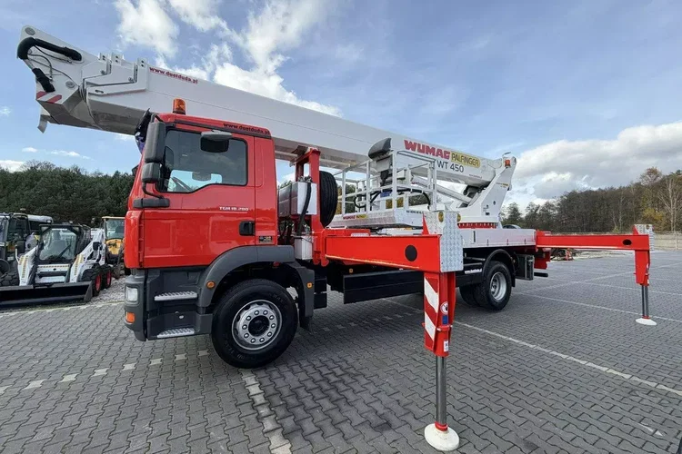 MAN TGM 18.280 Zwyżka WUMAG WT 450 Podnośnik Koszowy zdjęcie 13