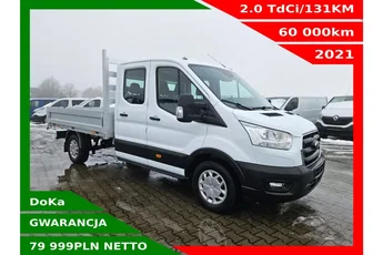 Ford transit DoKa 7 osób 79999zł NETTO 2.0TdCi/131KM