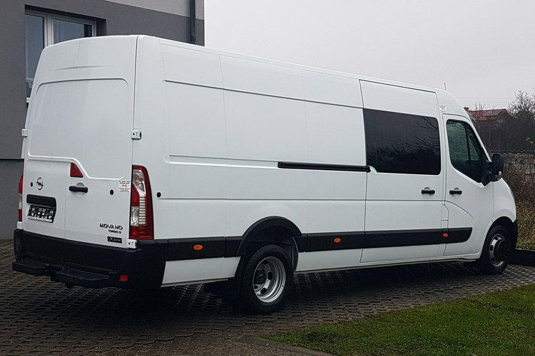 Opel Movano MASTER 9 OSÓB L4H2 BLIŹNIAKI BRYGADÓWKA MAX DŁUGI WYSOKI AC TEMPOMAT zdjęcie 4
