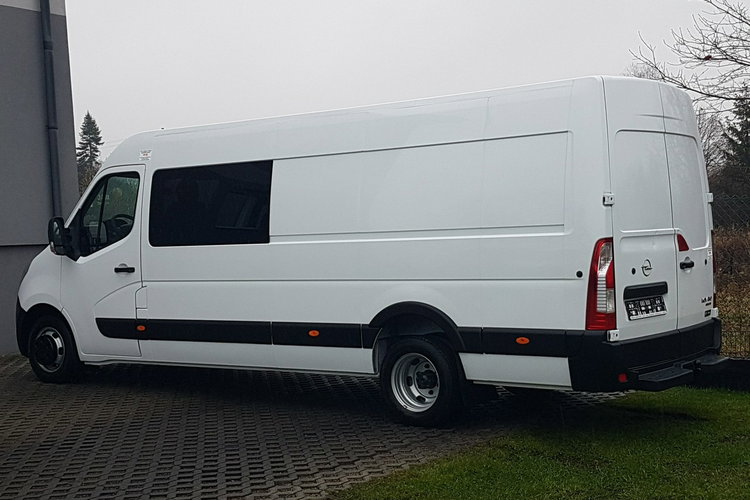 Renault Master MOVANO 9 OSÓB L4H2 BLIŹNIAKI BRYGADÓWKA MAX DŁUGI WYSOKI AC TEMPOMAT zdjęcie 3