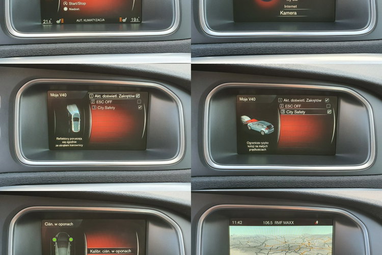 Volvo V40 1.6 D2 115KM # Kinetic # Navi # BiXenon # Parktronic # Mega Stan zdjęcie 21