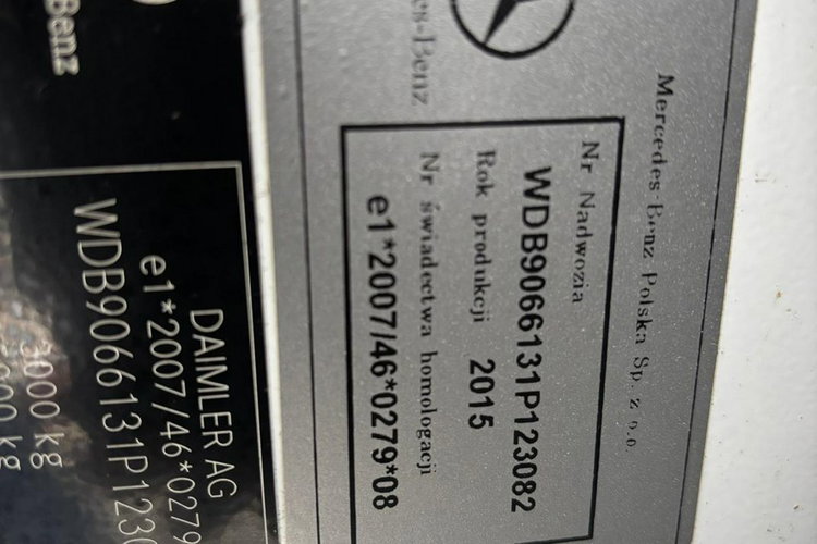 Mercedes Sprinter 2.2 110KM 2015 L2H1 Salon Polska I właścicel zdjęcie 18