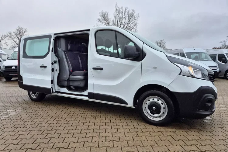 Renault Trafic Long 59999zł NETTO Brygadówka 6 osób 1.6dCi/120KM zdjęcie 3