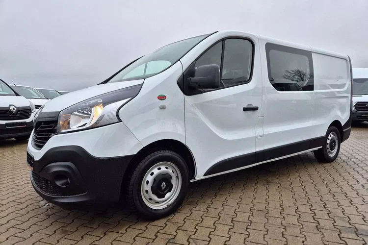 Renault Trafic Long 59999zł NETTO Brygadówka 6 osób 1.6dCi/120KM zdjęcie 5