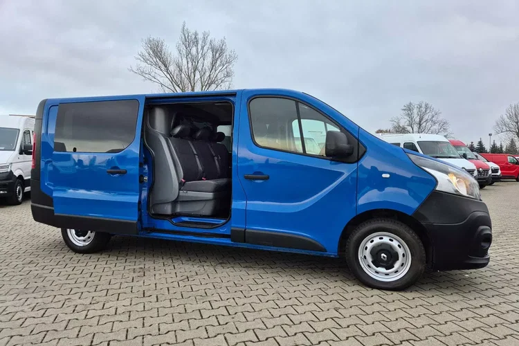 Renault Trafic Long 59999zł NETTO Brygadówka 6 osób 1.6dCi/120KM zdjęcie 3