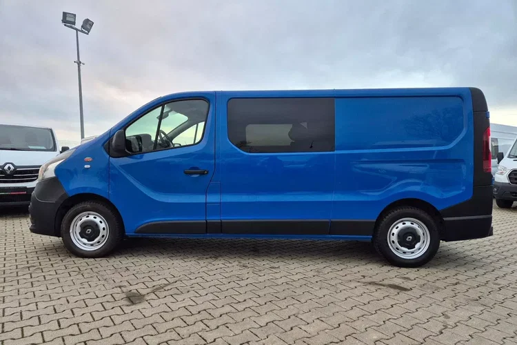 Renault Trafic Long 59999zł NETTO Brygadówka 6 osób 1.6dCi/120KM zdjęcie 8