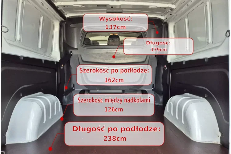 Renault Trafic L2H1 89999zł NETTO Brygadówka 6 osób 2.0dCi/120KM zdjęcie 14