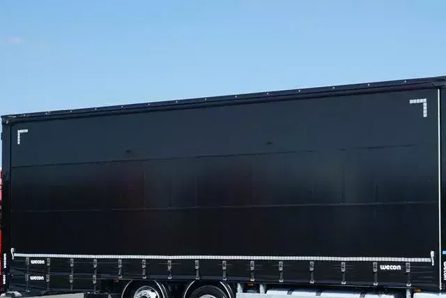 DAF WECON / ZABUDOWA / FIRANKA / DŁ. 9.1 M zdjęcie 4