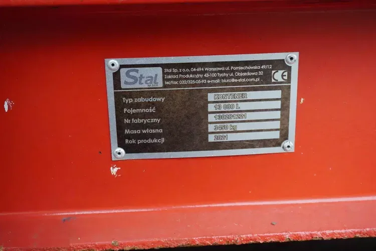 MAN TGS 35.420 8×2 / NOWA Beczka asenizacyjna 13000 l / 3 osie skrętne zdjęcie 10