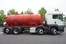 MAN TGS 35.420 8×2 / NOWA Beczka asenizacyjna 13000 l / 3 osie skrętne zdjęcie 5