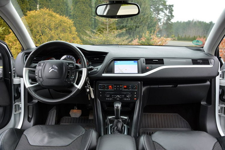 Citroen C5 Exclusive Biała Perła Skóry Bi-Xenon Ledy Navi Masaże Hydro Aso zdjęcie 22