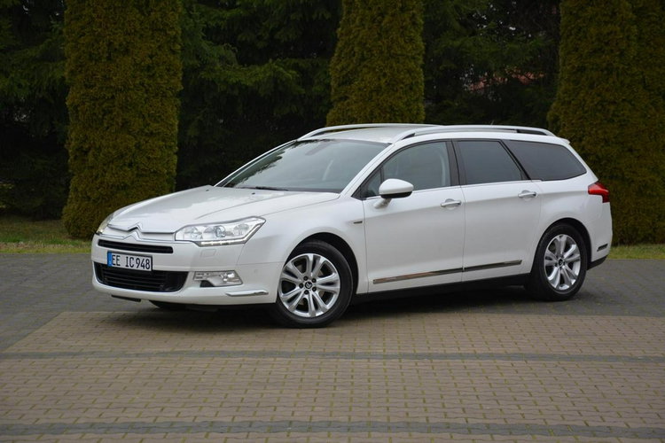 Citroen C5 Exclusive Biała Perła Skóry Bi-Xenon Ledy Navi Masaże Hydro Aso zdjęcie 3