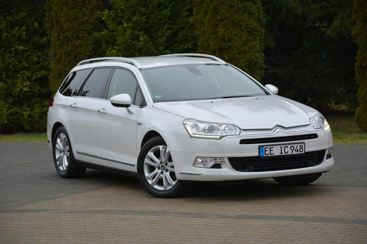 Citroen C5 Exclusive Biała Perła Skóry Bi-Xenon Ledy Navi Masaże Hydro Aso zdjęcie 9