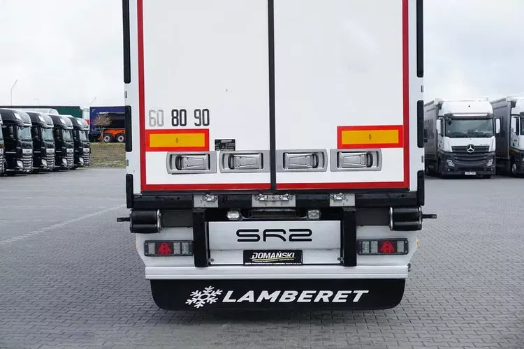 Lamberet / CHŁODNIA / CARRIER 1950 / MULTITEMPERATURA / OŚ PODNOSZONA zdjęcie 20