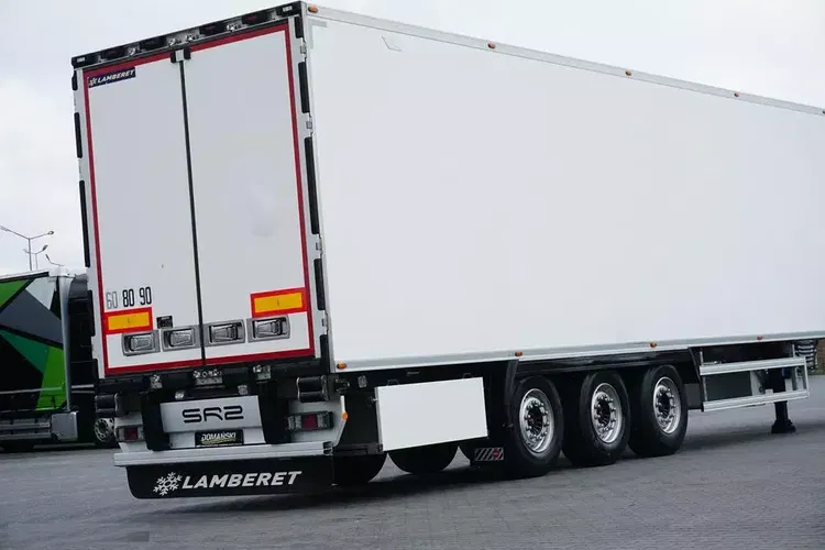 Lamberet / CHŁODNIA / CARRIER 1950 / MULTITEMPERATURA / OŚ PODNOSZONA zdjęcie 22