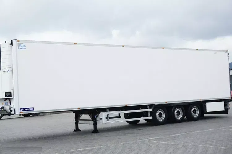 Lamberet / CHŁODNIA / CARRIER 1950 / MULTITEMPERATURA / OŚ PODNOSZONA zdjęcie 3